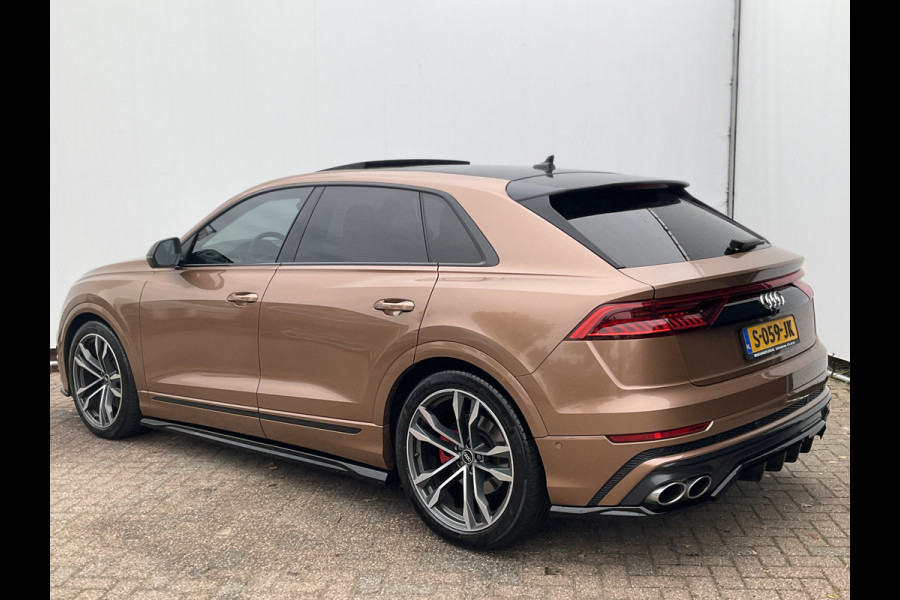 Audi Q8 4.0 TDI SQ8 NightVision Carboninleg B&O Sfeerverl HUD 360° Trekhaak