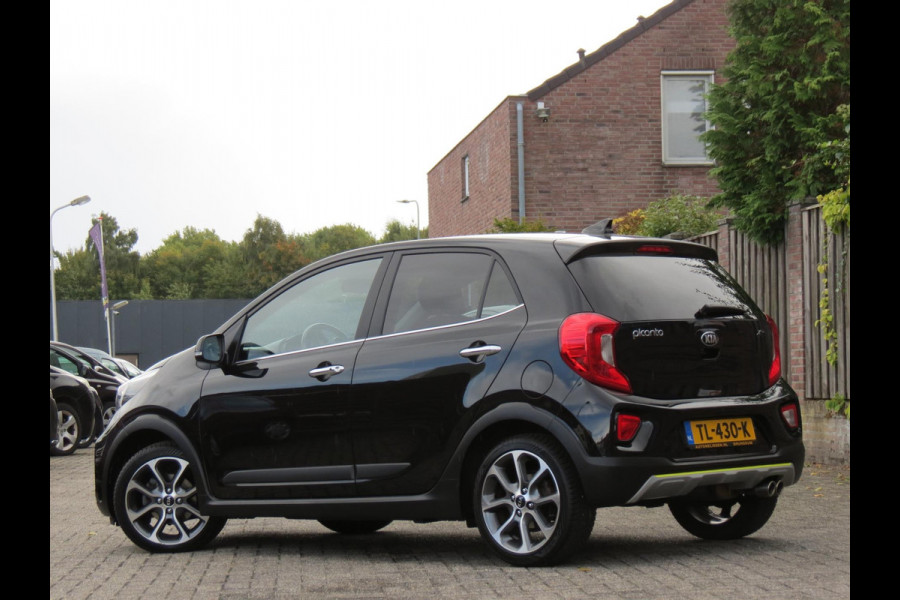 Kia Picanto 1.2 CVVT X-Line | LEDER | STUUR+STOELVERWARMING | CAMERA | CARPLAY | NAVI | CLIMA | KEYLESS | CRUISE CONTROL | DAB+ |