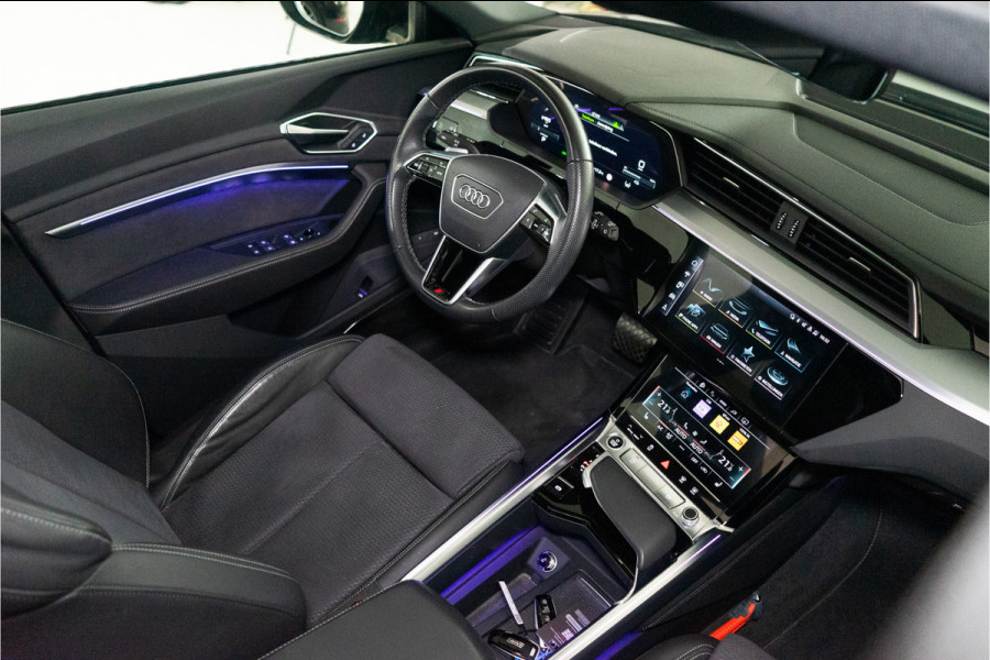 Audi e-tron 55 Quattro S Edition 95 kWh 408PK | NL AUTO+NAP | 1e Eigenaar | Pano | Sfeer | B&O | Garantie GERESERVEERD