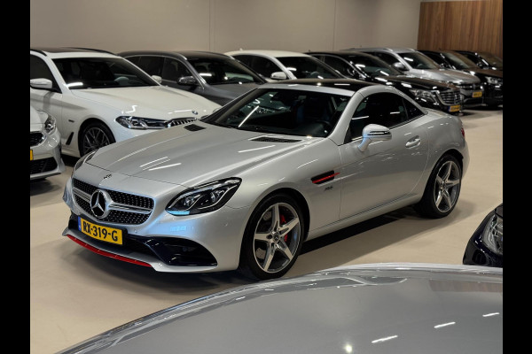 Mercedes-Benz SLC 200 AMG Red Art Edition, NAP, Carplay, Navi, Ambiënte Light, Leder, Clima, PDC, Bluetooth/Tel, Voll Onderhoud