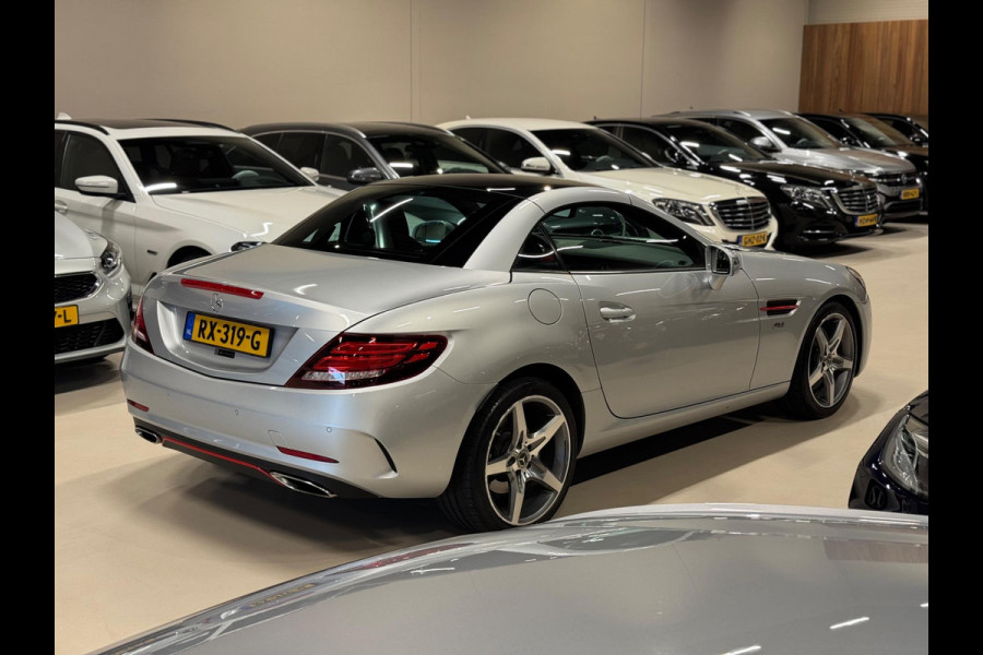 Mercedes-Benz SLC 200 AMG Red Art Edition, NAP, Carplay, Navi, Ambiënte Light, Leder, Clima, PDC, Bluetooth/Tel, Voll Onderhoud