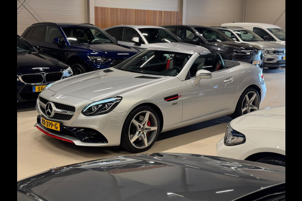 Mercedes-Benz SLC 200 AMG Red Art Edition, NAP, Carplay, Navi, Ambiënte Light, Leder, Clima, PDC, Bluetooth/Tel, Voll Onderhoud