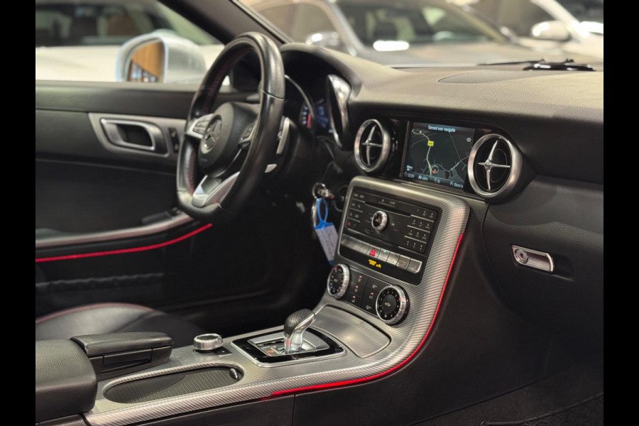 Mercedes-Benz SLC 200 AMG Red Art Edition, NAP, Carplay, Navi, Ambiënte Light, Leder, Clima, PDC, Bluetooth/Tel, Voll Onderhoud