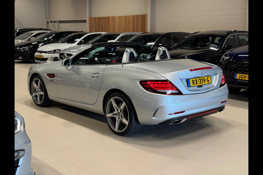 Mercedes-Benz SLC 200 AMG Red Art Edition, NAP, Carplay, Navi, Ambiënte Light, Leder, Clima, PDC, Bluetooth/Tel, Voll Onderhoud