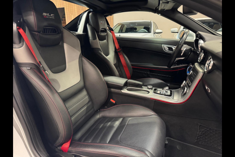 Mercedes-Benz SLC 200 AMG Red Art Edition, NAP, Carplay, Navi, Ambiënte Light, Leder, Clima, PDC, Bluetooth/Tel, Voll Onderhoud