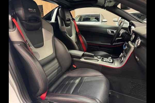 Mercedes-Benz SLC 200 AMG Red Art Edition, NAP, Carplay, Navi, Ambiënte Light, Leder, Clima, PDC, Bluetooth/Tel, Voll Onderhoud