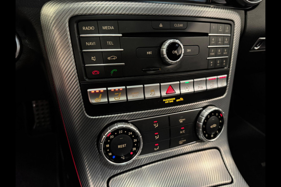 Mercedes-Benz SLC 200 AMG Red Art Edition, NAP, Carplay, Navi, Ambiënte Light, Leder, Clima, PDC, Bluetooth/Tel, Voll Onderhoud