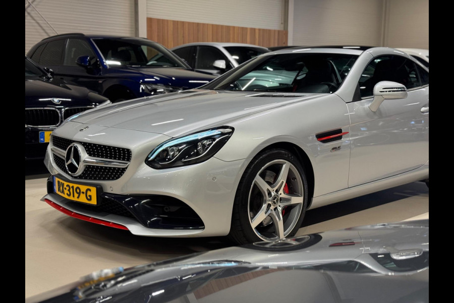 Mercedes-Benz SLC 200 AMG Red Art Edition, NAP, Carplay, Navi, Ambiënte Light, Leder, Clima, PDC, Bluetooth/Tel, Voll Onderhoud