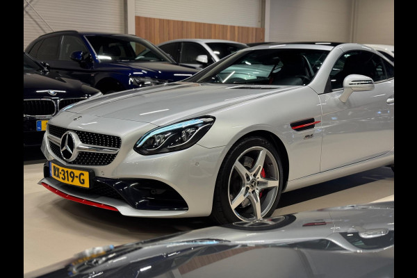 Mercedes-Benz SLC 200 AMG Red Art Edition, NAP, Carplay, Navi, Ambiënte Light, Leder, Clima, PDC, Bluetooth/Tel, Voll Onderhoud