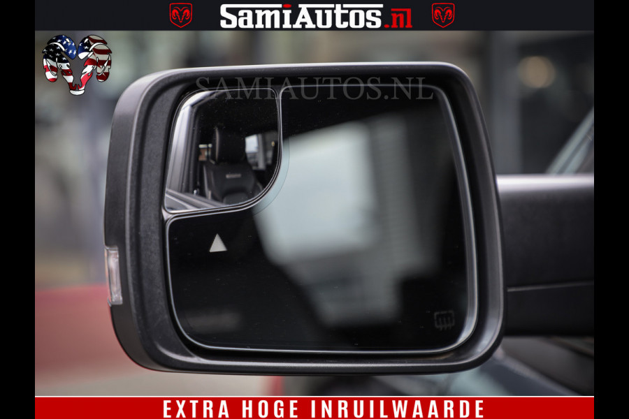 Dodge Ram 1500 BLACK EDITION | 4X4 5.7 V8 | PRINS LPG | CAMERA | APPLE CARPLAY | 3500KG | 22INCH NIGHT | FULL LED | ADAPTIVE CRUISE | MEMORY SEATS | LEDER | DUBBELE CABINE | CREWCAB