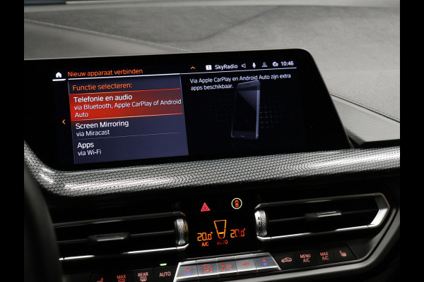BMW 1-serie 118i Executive [APPLE CARPLAY, ANDROID AUTO, MEMORY SEAT, KEYLESS ENTRY, CAMERA, LEDER, CRUISE CONTROL, NIEUWSTAAT]