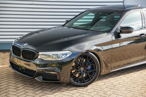 BMW 5 Serie 540i Executive M-Pakket Panodak Leer HUD Keyless Camera ACC