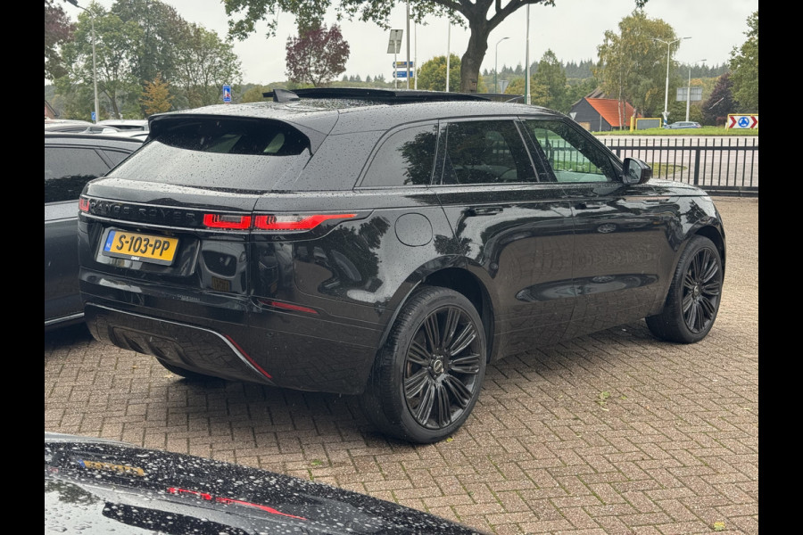 Land Rover Range Rover Velar 2.0 P250 Turbo AWD R-Dynamic SE / Panoramadak / Camera / Leder / Keyless / 21'' / Apple CarPlay / Stuur+Stoelverwarming / DAB / Dodehoek / Cruise Control
