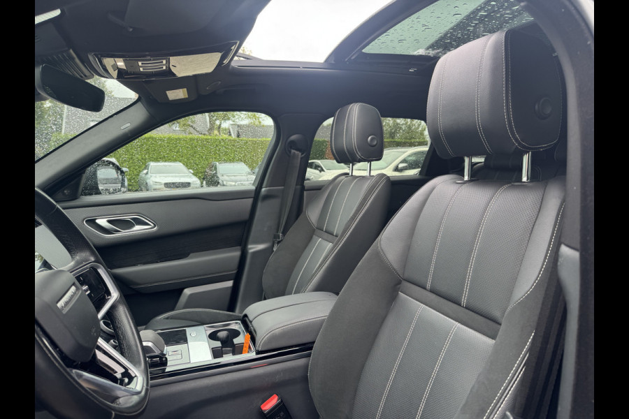 Land Rover Range Rover Velar 2.0 P250 Turbo AWD R-Dynamic SE / Panoramadak / Camera / Leder / Keyless / 21'' / Apple CarPlay / Stuur+Stoelverwarming / DAB / Dodehoek / Cruise Control