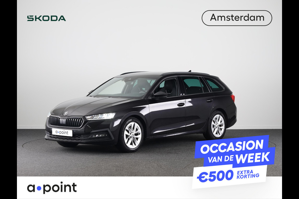 Škoda Octavia Combi 1.0 e-TSI Sport Business 110 pk Automaat (DSG) | Navigatie | Parkeersensoren | Adaptieve cruise control | LED koplampen | Škoda Octavia Combi 1.0 e-TSI Sport Business 110 pk Automaat (DSG) | Navigatie | Parkeersensoren | Adaptieve cruise control | LED koplampen |