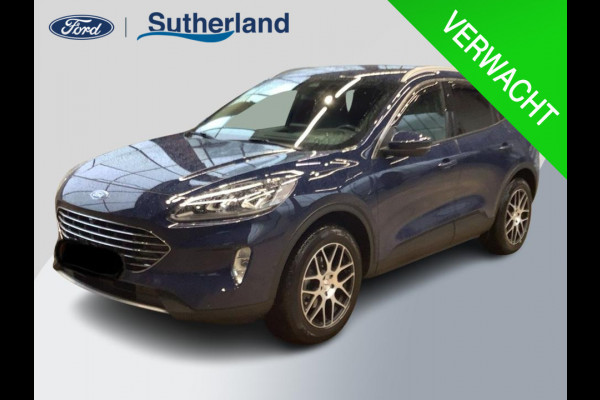 Ford Kuga 2.5 PHEV Titanium X | 2 bandensets | Trekhaak | Bang&Olufsen | Half leder | Adaptive cruise control | Winter pack | Dodehoeksensoren