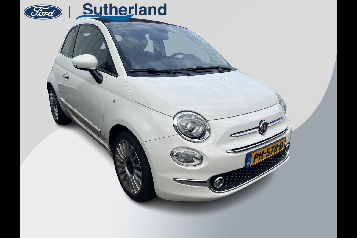 Fiat 500C 0.9 TwinAir Turbo Lounge | Open dak |