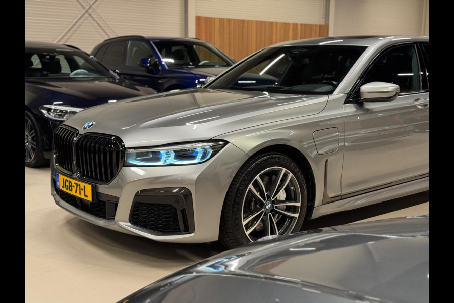 BMW 7 Serie 745e 394PK High Executive M-Sport, Pano, Laser Light, 360 Cam, Soft Close, Hud, Ambiënte, Digi Dash, Voll Onderhoud