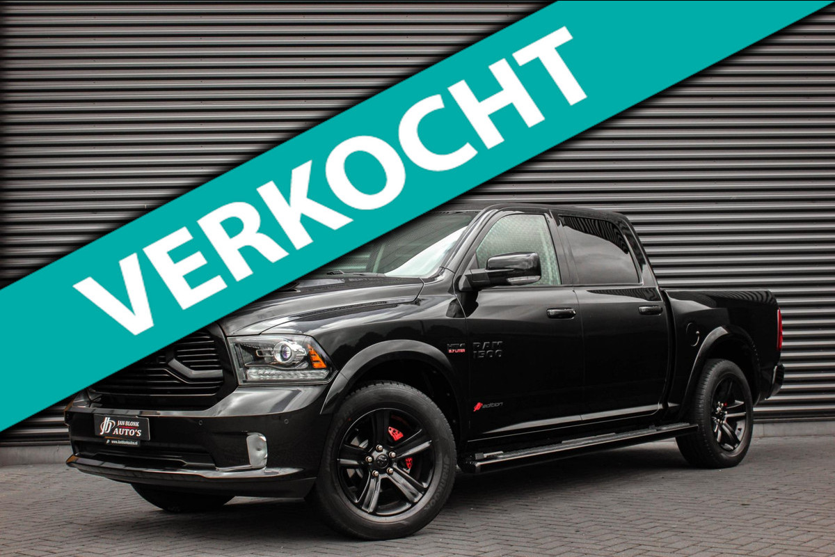 Dodge Ram 1500 5.7 V8 CREW CAB 400PK 2018 SPORT 114DKM JB-EDITON / ALPHINE / 4X4 / 400PK / NAVIGATIE / FULL OPTIONS / LUCHTVERING Dodge Ram 1500 5.7 V8 CREW CAB 400PK 2018 SPORT 114DKM JB-EDITON / ALPHINE / 4X4 / 400PK / NAVIGATIE / FULL OPTIONS / LUCHTVERING
