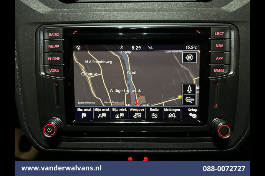 Volkswagen Caddy 2.0 TDI L2H1 Maxi Euro6 Airco | Navigatie | Cruisecontrol | 1400kg Trekhaak Zijdeur