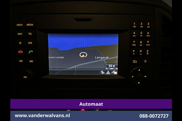 Mercedes-Benz Vito 116 CDI 164pk Automaat L2H1 Euro6 Airco | Navigatie | 2500kg Trekhaak | Cruisecontrol Stoelverwarming