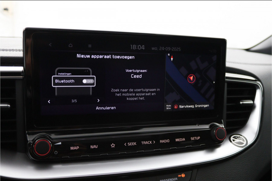 Kia Ceed Sportswagon 1.5 T-GDi GT-Line Automaat - Adaptive Cruise - Navigatie - Stoel/Stuurverwarming - Schuif/-kanteldak - Apple Carplay/Android Auto - Fabrieksgarantie 04-2031