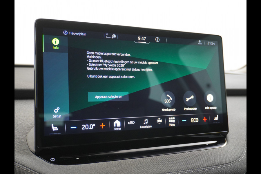 Škoda ENYAQ iV 60 180pk Apple Carplay Android Trekh. Camera Navi Led Lmv 19" PDC 3-zone-Ecc Cruise Control Stoel+Bank-Verwarmd Keyless Rijstrooksensor Virtual Cockpit Bluetooth Park-assist memory Connected services 1e Eigenaar Nieuwprijs €48.450,- Trekgewicht 1.000kg Accu-Garantie tot 13-02-2031 /160.000km Škoda ENYAQ iV 60 180pk Apple Carplay Android Trekh. Camera Navi Led Lmv 19" PDC 3-zone-Ecc Cruise Control Stoel+Bank-Verwarmd Keyless Rijstrooksensor Virtual Cockpit Bluetooth Park-assist memory Connected services 1e Eigenaar Nieuwprijs €48.450,- Trekgewicht 1.000kg Accu-Garantie tot 13-02-2031 /160.000km