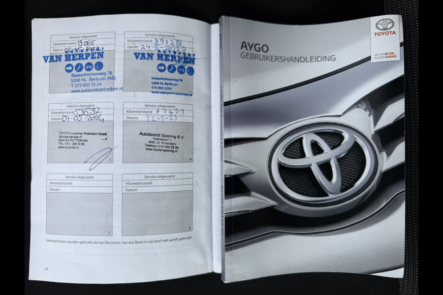 Toyota Aygo 1.0 VVT-i x-fun / 1e Eigenaar / ALL-Season banden / Airco + Elek-Pakket / BlueTooth / NED-AYGO