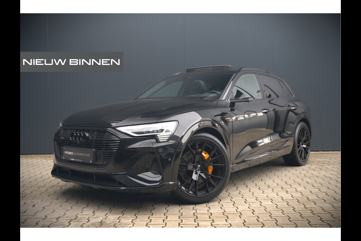 Audi e-tron 55 quattro Business edition 95 kWh S-Line | Panoramadak | Bang & Olufsen | Stoelverwarming | Head-Up Display | 360 Camera | Matrix LED | Luchtvering | Nachtzicht | Memory Seat | Elektrisch Verstelbare Stoelen | B&O