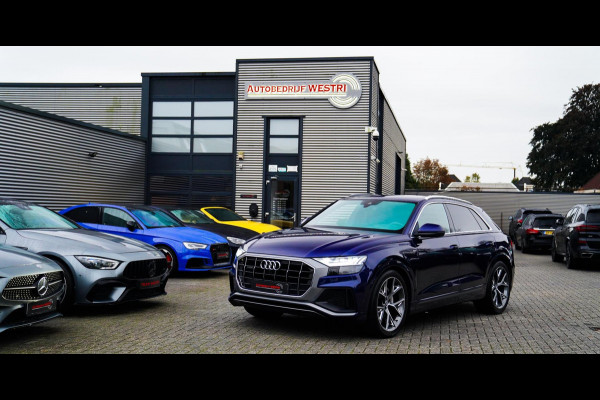 Audi Q8 55 TFSI quattro Pro Line Plus | Stuurwiel verwarming | Luchtvering | 3D\360 Camera