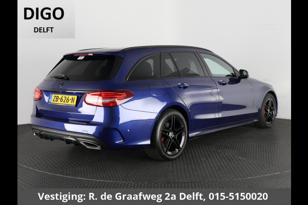 Mercedes-Benz C-Klasse Estate 180 Business Solution AMG Automaat | 1e eigenaar | Navigatie | Trekhaak | Camera | Half Leder |