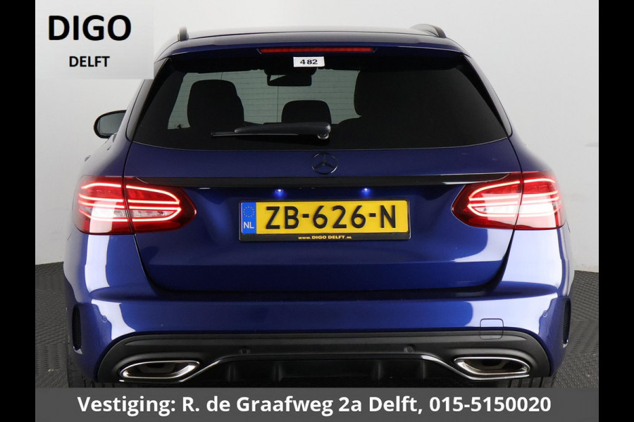 Mercedes-Benz C-Klasse Estate 180 Business Solution AMG Automaat | 1e eigenaar | Navigatie | Trekhaak | Camera | Half Leder |
