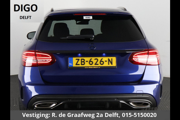 Mercedes-Benz C-Klasse Estate 180 Business Solution AMG Automaat | 1e eigenaar | Navigatie | Trekhaak | Camera | Half Leder |