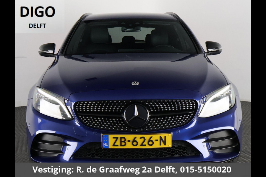 Mercedes-Benz C-Klasse Estate 180 Business Solution AMG Automaat | 1e eigenaar | Navigatie | Trekhaak | Camera | Half Leder |