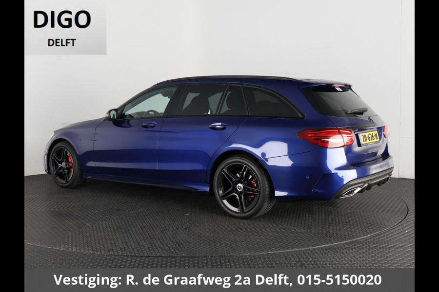 Mercedes-Benz C-Klasse Estate 180 Business Solution AMG Automaat | 1e eigenaar | Navigatie | Trekhaak | Camera | Half Leder |
