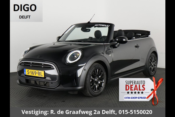 MINI Cabrio 1.5 Cooper Black-Sport Automaat 140 PK | Navigatie | Camera | Climate Control |