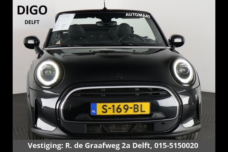 MINI Cabrio 1.5 Cooper Black-Sport Automaat 140 PK | Navigatie | Camera | Climate Control |