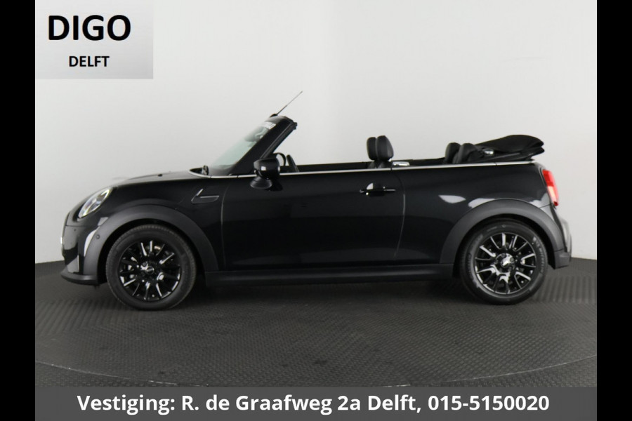 MINI Cabrio 1.5 Cooper Black-Sport Automaat 140 PK | Navigatie | Camera | Climate Control |
