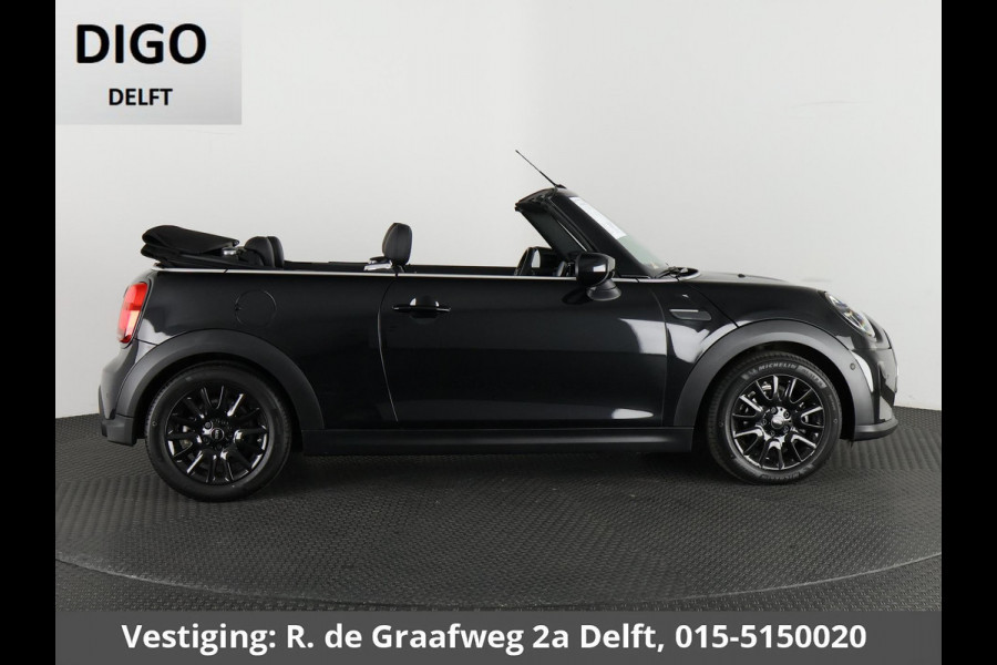 MINI Cabrio 1.5 Cooper Black-Sport Automaat 140 PK | Navigatie | Camera | Climate Control |