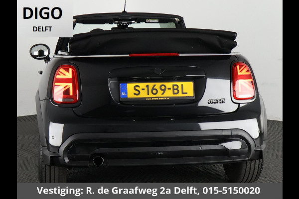 MINI Cabrio 1.5 Cooper Black-Sport Automaat 140 PK | Navigatie | Camera | Climate Control |