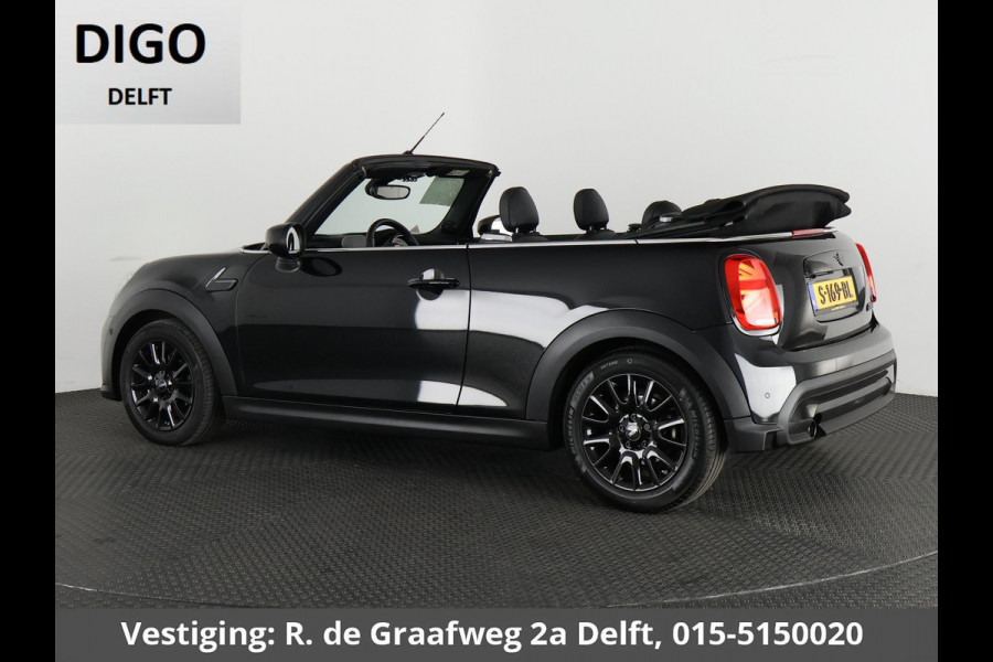 MINI Cabrio 1.5 Cooper Black-Sport Automaat 140 PK | Navigatie | Camera | Climate Control |