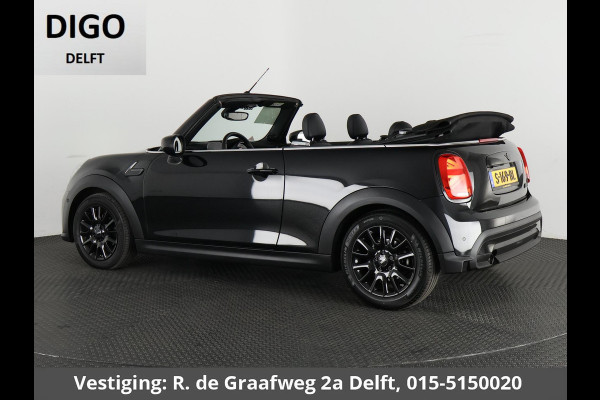 MINI Cabrio 1.5 Cooper Black-Sport Automaat 140 PK | Navigatie | Camera | Climate Control |