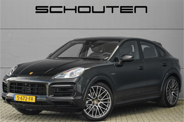 Porsche Cayenne Coupé 3.0 E-Hybrid Platinum Sport Design Luchtv ACC Nachtzicht HUD 22" Trekhaak