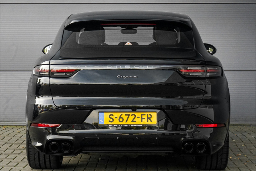 Porsche Cayenne Coupé 3.0 E-Hybrid Platinum Sport Design Luchtv ACC Nachtzicht HUD 22" Trekhaak