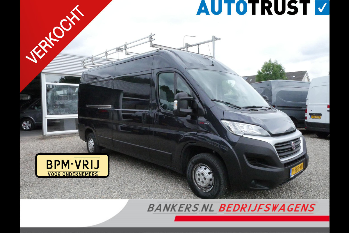 Fiat Ducato 2.3 MultiJet 130PK, L3H2, Airco, Glasresteel Prime Design, type 1642, 500 Kg max