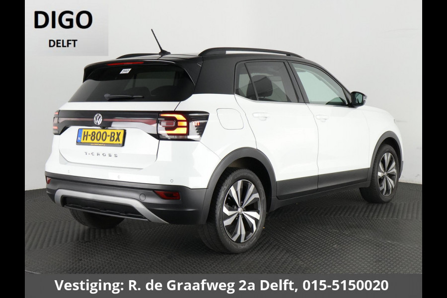 Volkswagen T-Cross 1.0 TSI Style Two-Tone Automaat | 1e eigenaar | Navigatie | Stoelverwarming | Camera |
