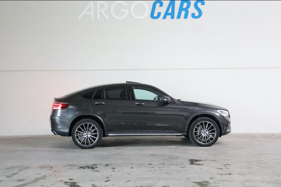 Mercedes-Benz GLC Coupé 300de 4MATIC AMG Head Up Memory Open Pano 360 Camera Acc Trekhaak Led 20" Velgen LEASE / INRUIL MOG