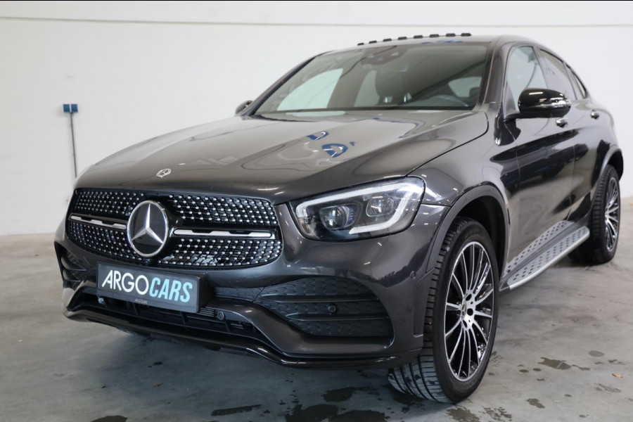 Mercedes-Benz GLC Coupé 300de 4MATIC AMG Head Up Memory Open Pano 360 Camera Acc Trekhaak Led 20" Velgen LEASE / INRUIL MOG