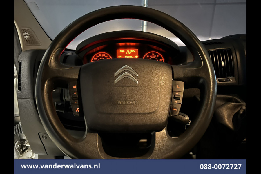 Citroën Jumper 2.0 BlueHDi 164pk L2H2 Euro6 Airco | Imperiaal | Navigatie | 2500kg Trekhaak | Camera | Cruisecontrol Parkeersensoren, Bijrijdersbank