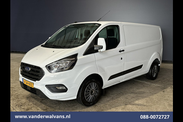 Ford Transit Custom 2.0 TDCI 131pk L2H1 Euro6 Airco | Apple Carplay | LED | Cruisecontrol | Stoelverwarming Verwarmde voorruit, Parkeersensoren, Bijrijdersbank, 2800kg trekvermogen